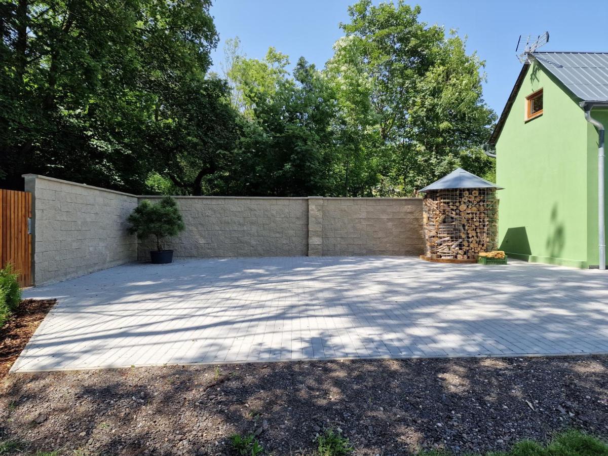 Hájenka Villa Třebívlice Kültér fotó